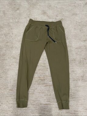 Olive Green Women's Jogger Track Pants